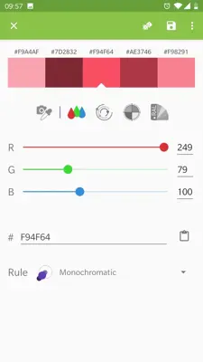 Color Harmony android App screenshot 7